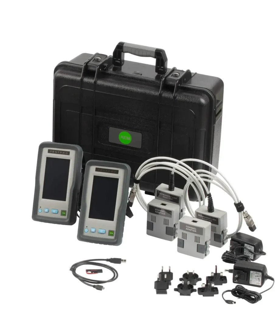 aem precision cable test testpro kit with case