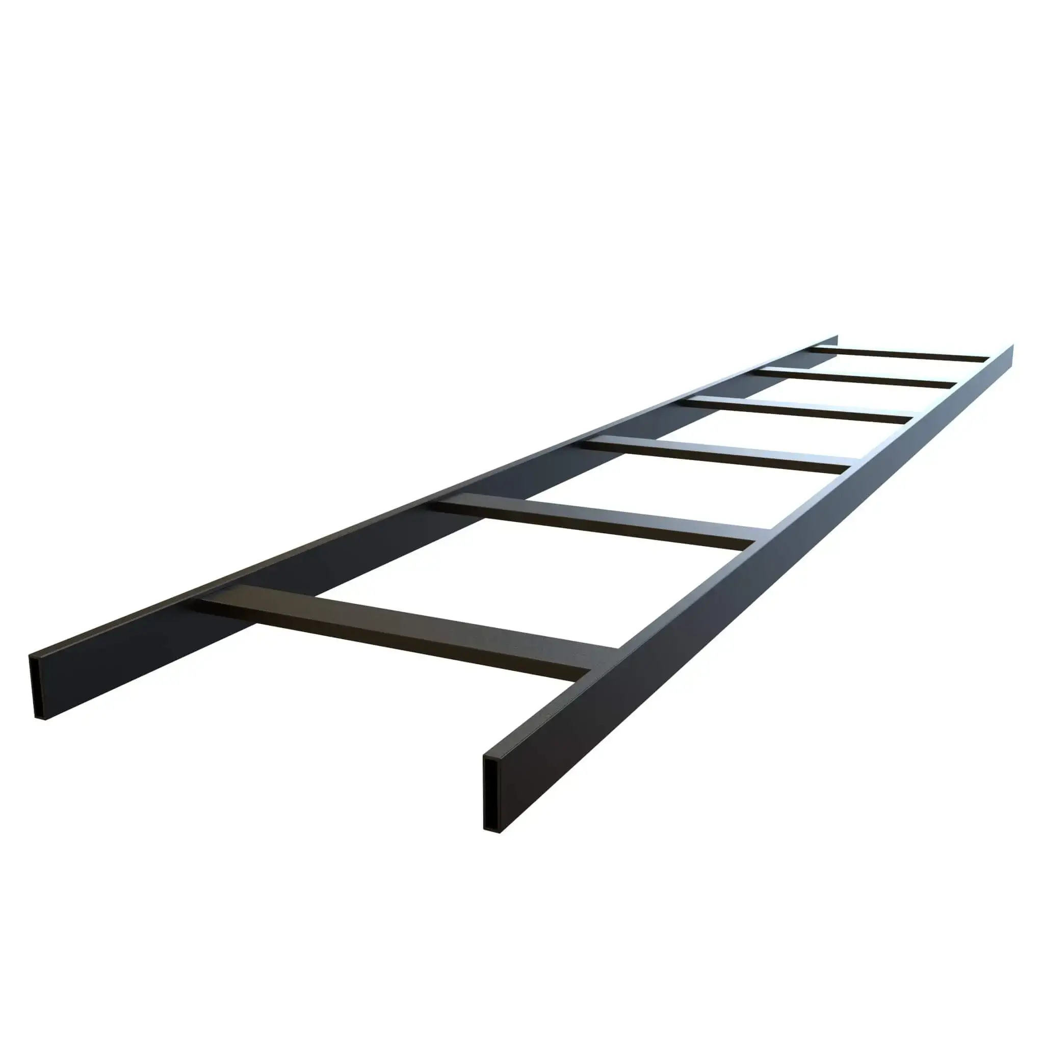 black metal ladder rack