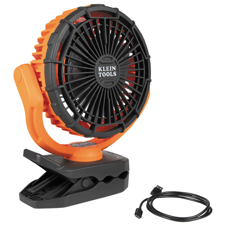 Klein Tools Rechargeable Clamping Fan - Image 3