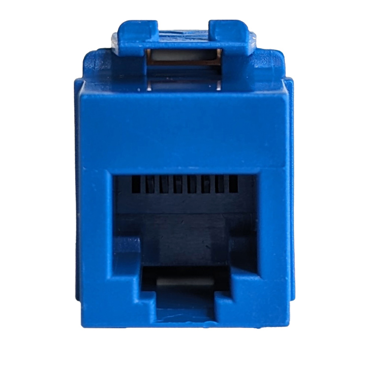 ICC RJ11 HD Style Voice Keystone Jack | Blue - Image 2