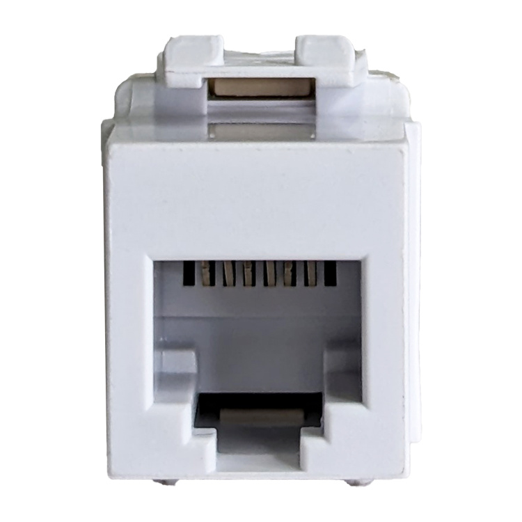 ICC RJ11 HD Style Voice Keystone Jack | White - Image 3