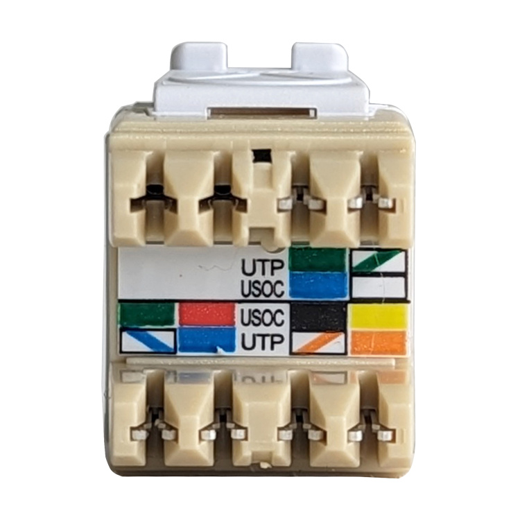 ICC RJ11 HD Style Voice Keystone Jack | White - Image 5