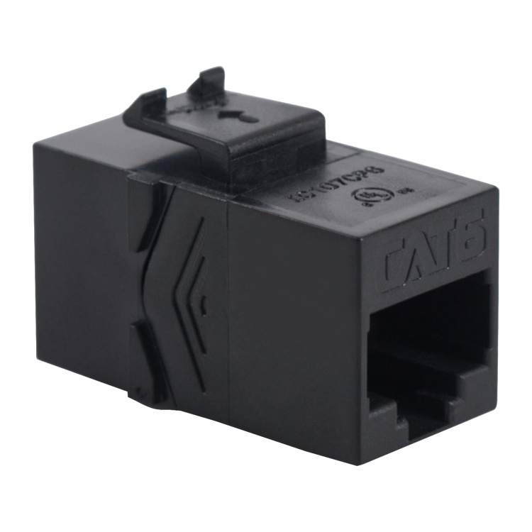 ICC Cat6 Keystone Coupler Contractor Pack | Black - Image 2