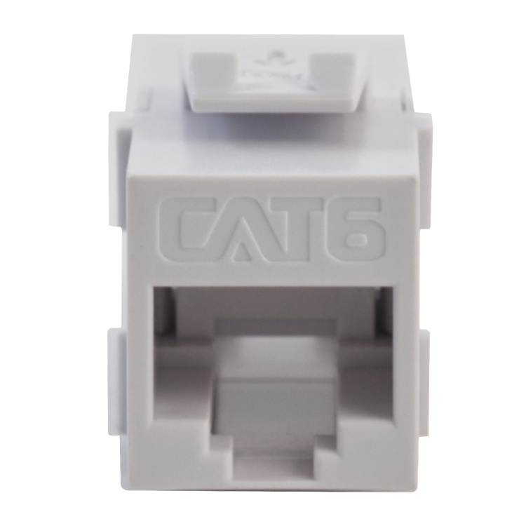 ICC Cat6 Keystone Inline Coupler | White - Image 3