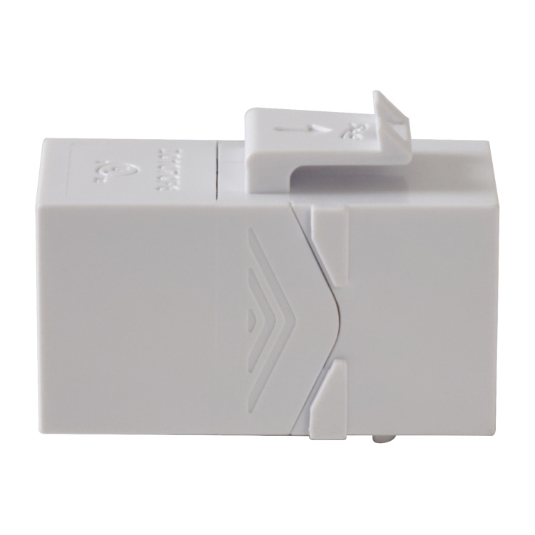 ICC Cat6 Keystone Inline Coupler | White - Image 4