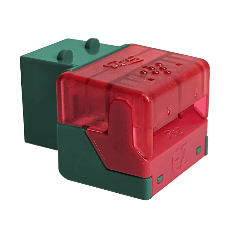 ICC Cat6 EZ Style Keystone Jack Contractor Pack | Green - Image 3