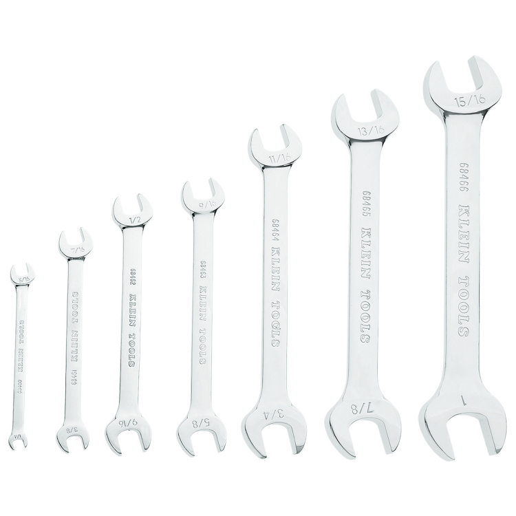 Klein Tools Open-End Wrench Set, 7pc - Image 3