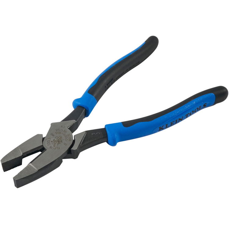 Klein Tools Side Cutter Linemans Pliers- 9" - Image 2