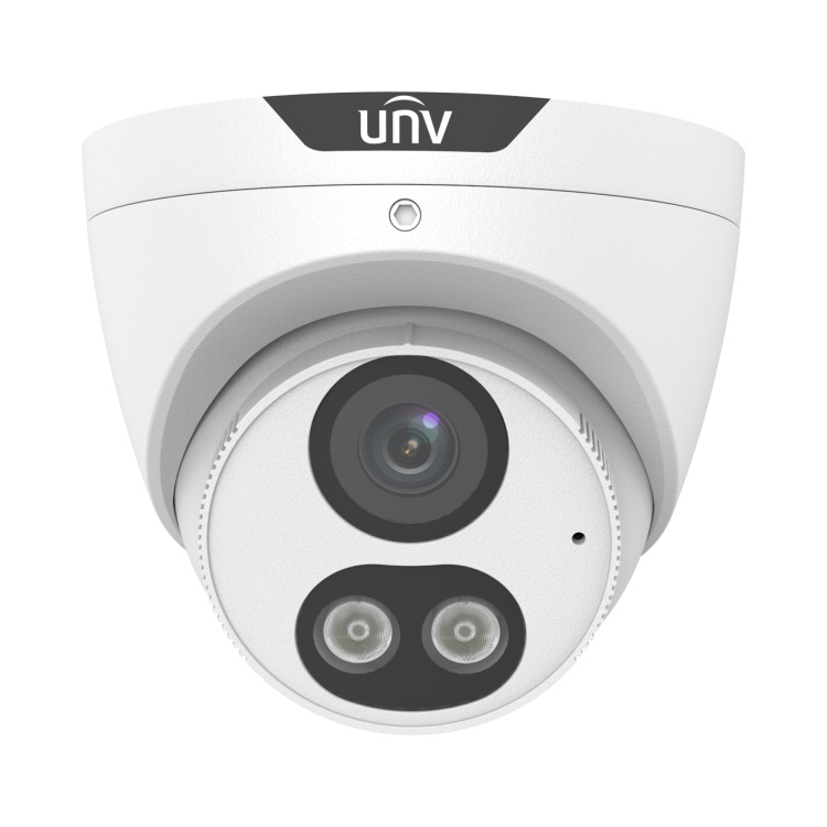 Uniview 5MP White Light Turret with 4mm Lens Camera - Image 2
