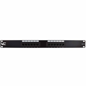 Vertical Cable Mini 12 Port Cat6 Vertical Patch Panel