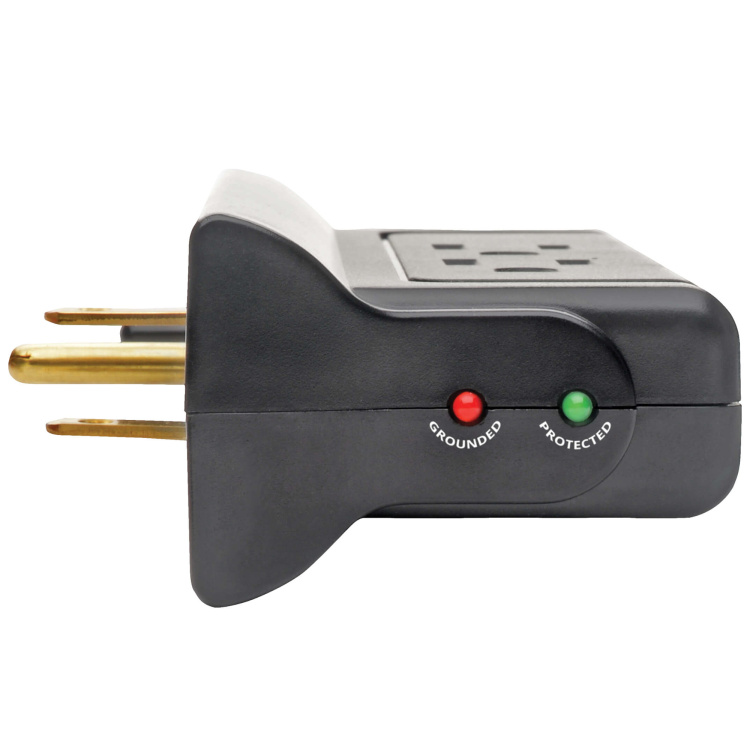 Tripp Lite 4 Outlet Surge Protector Wallmount Direct Plug 120v 720 Joules - Image 5