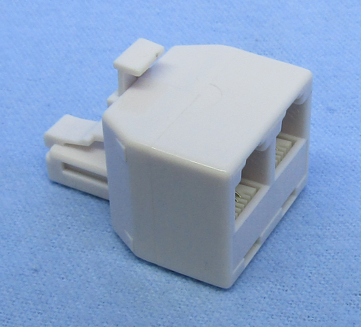 4 Conductor Modular Telephone 2way Adapter Cable & Connections