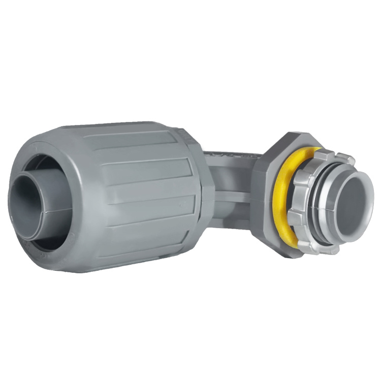 Arlington Industries 1/2" PVC Liquid-Tight 90­° Push Connector - Image 2