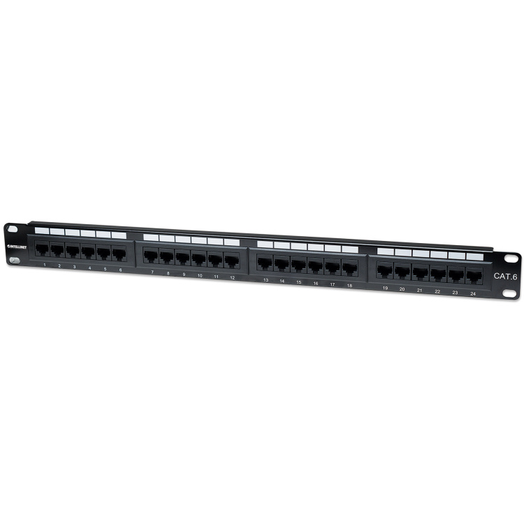 Intracom 24 Port Cat6 Patch Panel 110 Style - Image 6