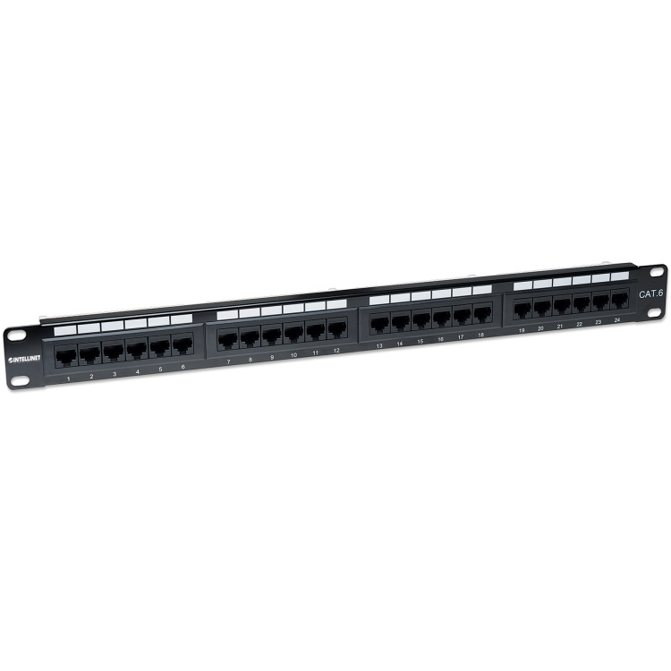 Intracom 24 Port Cat6 Patch Panel 110 Style - Image 5