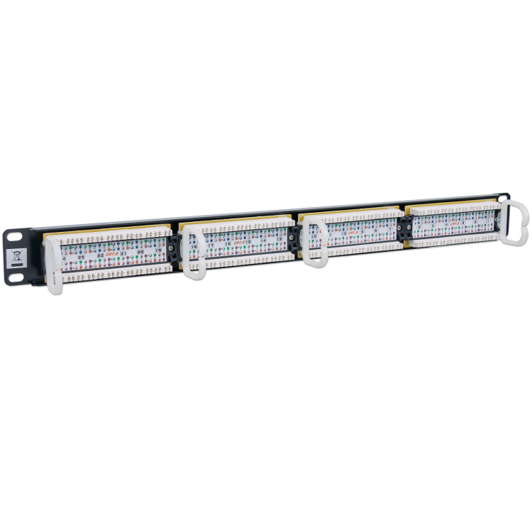 Intracom 24 Port Cat6 Patch Panel 110 Style - Image 3