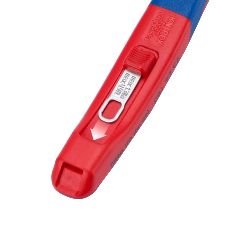 Knipex Tools 9.5" High Leverage Lineman Pliers with Fish Tape Puller & Crimper - Image 7
