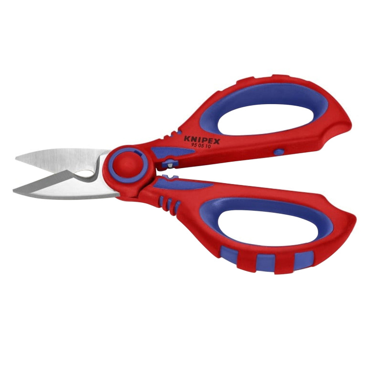Knipex Tools 6.25" Electrician's Shears with Ferrule Crimp - Image 2