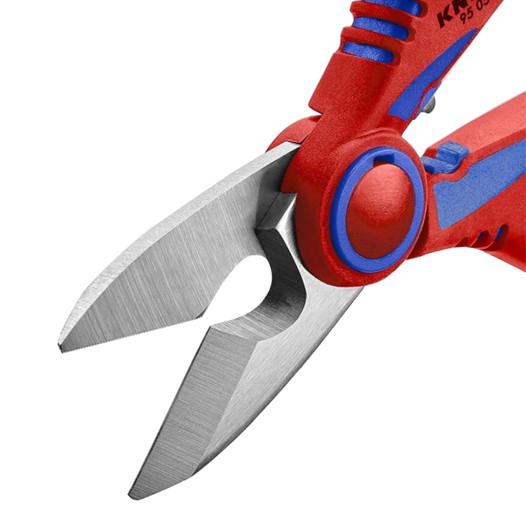 Knipex Tools 6.25" Electrician's Shears with Ferrule Crimp - Image 3