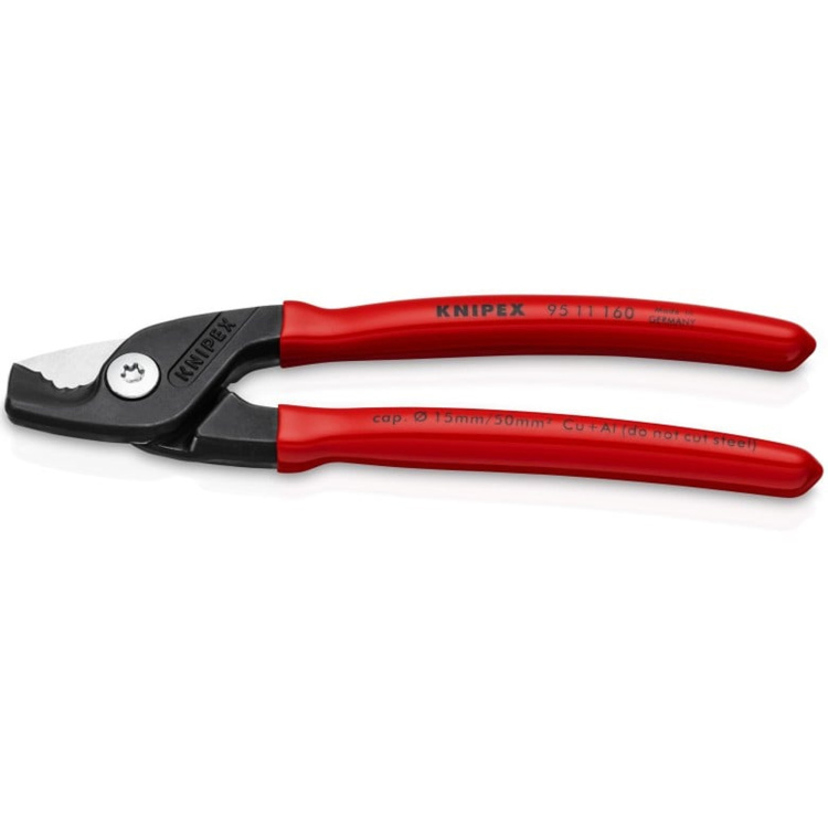 Knipex Tools 6.25" Stepcut Cable Shears - Image 2