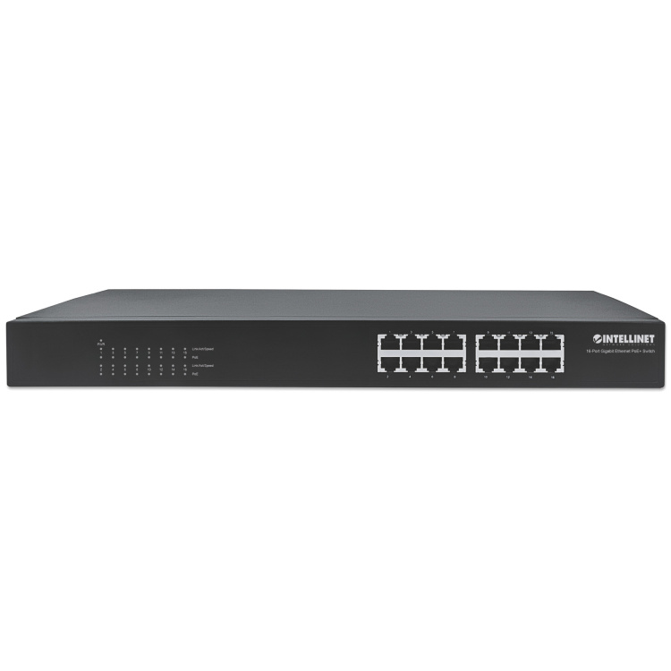 Intellinet 16-Port Gigabit Ethernet PoE+ Switch - Image 6