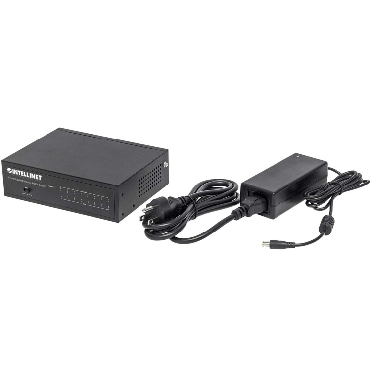 Intellinet 8 Port Gigabit Ethernet PoE+ Switch - Image 7