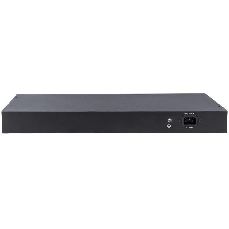 Intellinet 24 Port Gigabit Ethernet PoE+ Switch with 2 SFP Ports - Image 4