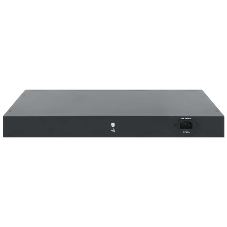 Intellinet 24-Port Gigabit PoE+ Web-Managed Switch with 4 Gigabit Combo Base-T/SFP Ports - Image 4