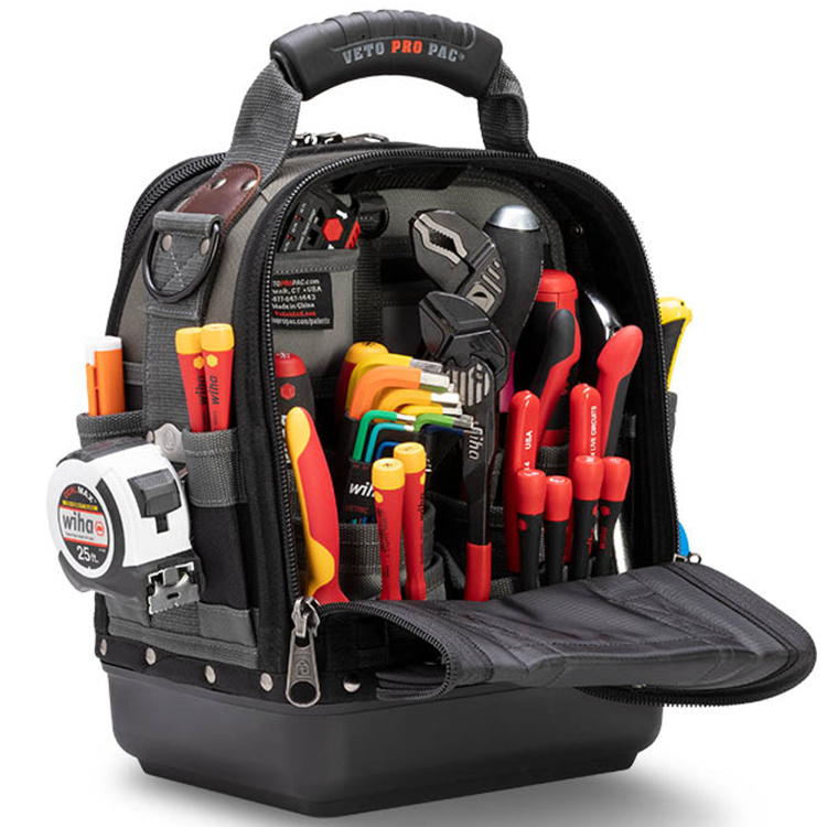 VETO Pro Pac TECH MCT Compact Tall Tool Bag with Hard Base - Image 7