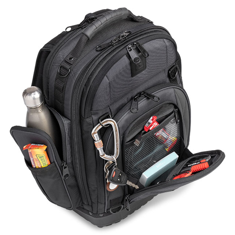 VETO Pro Pac EDC Backpack with Hard Base | Carbon - Image 5