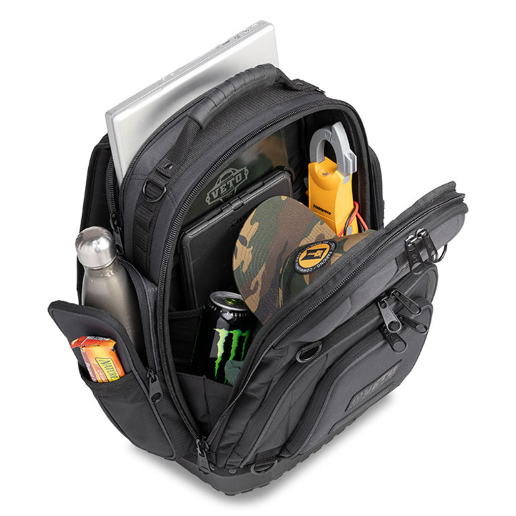VETO Pro Pac EDC Backpack with Hard Base | Carbon - Image 7