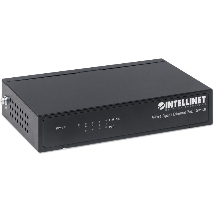 Intellinet 5 Port Gigabit PoE + Switch - Image 5