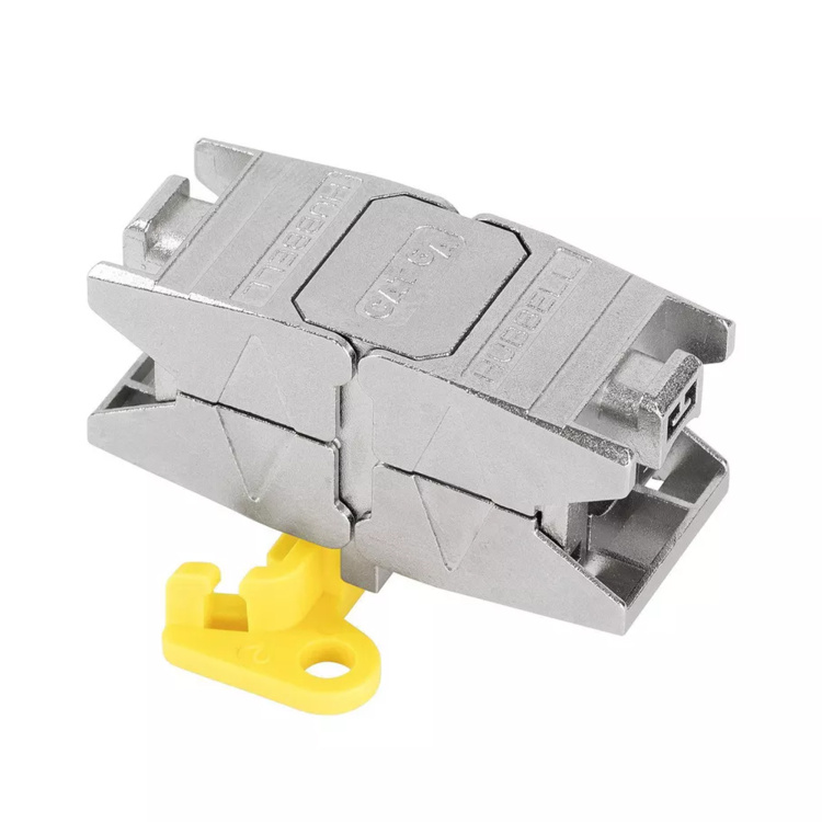 Hubbell Premise Cobra-Lock Cat6a Shielded Coupler - Image 4