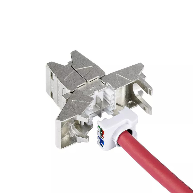 Hubbell Premise Cobra-Lock Cat6a Shielded Coupler - Image 9