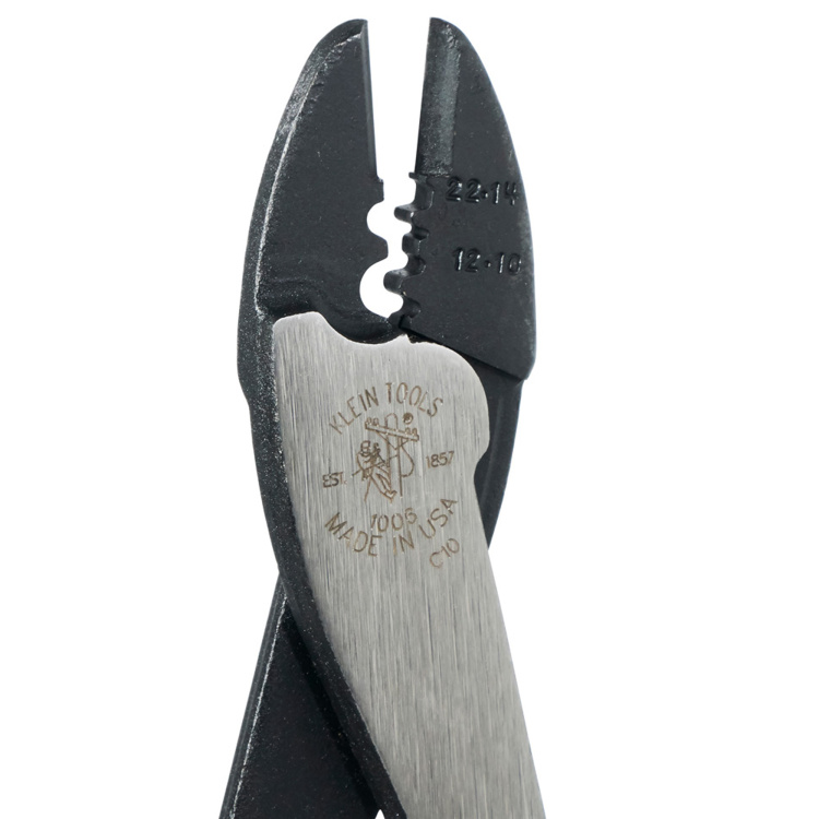 Klein Tools Crimping and Cutting Tool for Non-Insulated Terminals - Image 4
