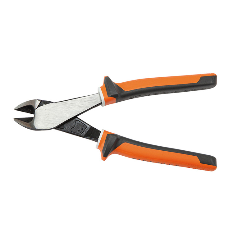 Klein Tools 8" Diagonal Cutting Pliers, Insulated Slim Handle - Image 2