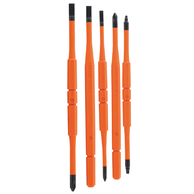 Klein Tools 8 In 1 Insulated Interchangeable Screwdriver Set - Image 5