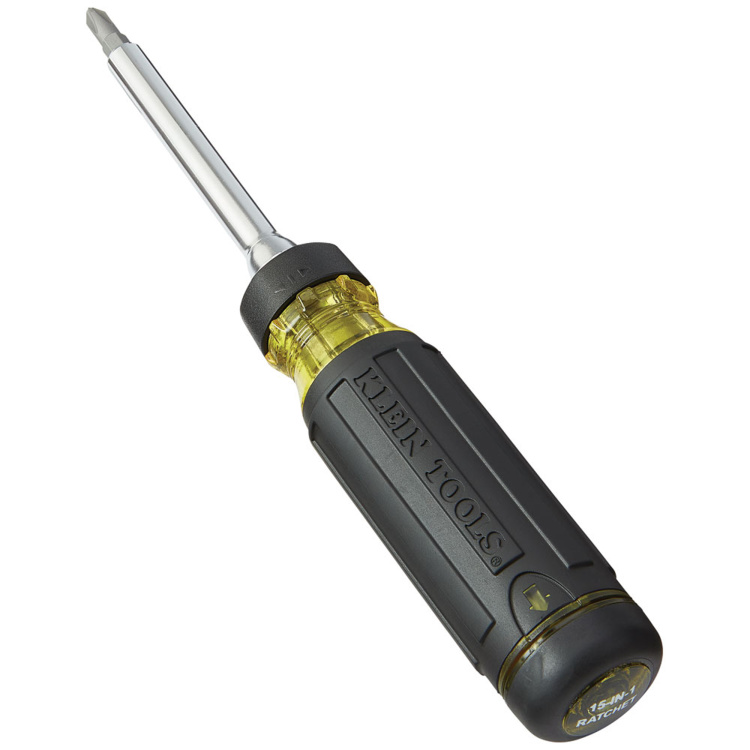 Klein Tools 15 in 1 Multi-Bit Ratcheting Screwdriver - Image 4