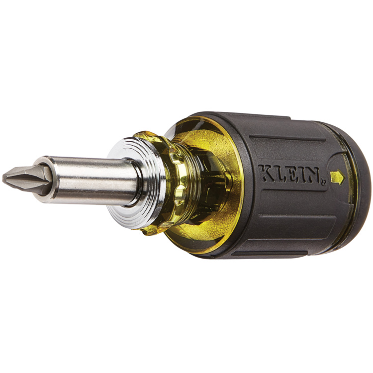 Klein Tools Tools 8-in-1 Multi-Bit Stubby Driver - Image 3