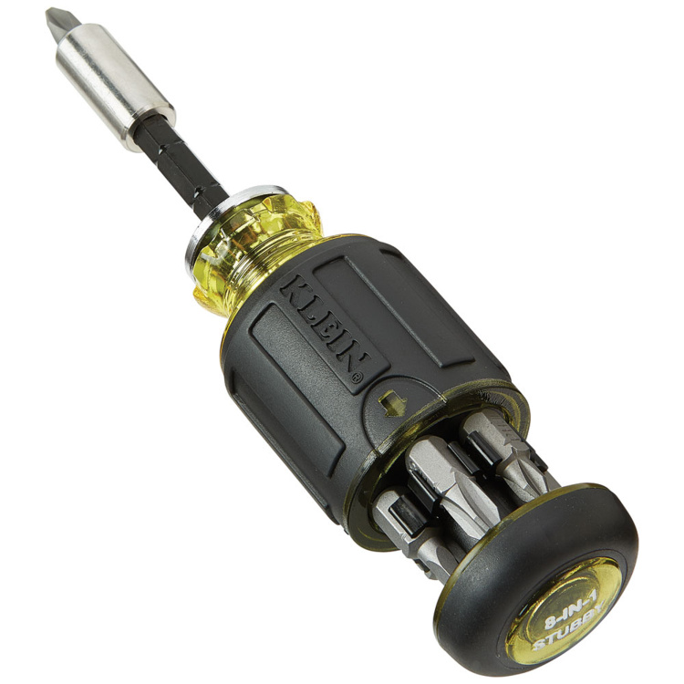 Klein Tools Tools 8-in-1 Multi-Bit Stubby Driver - Image 4