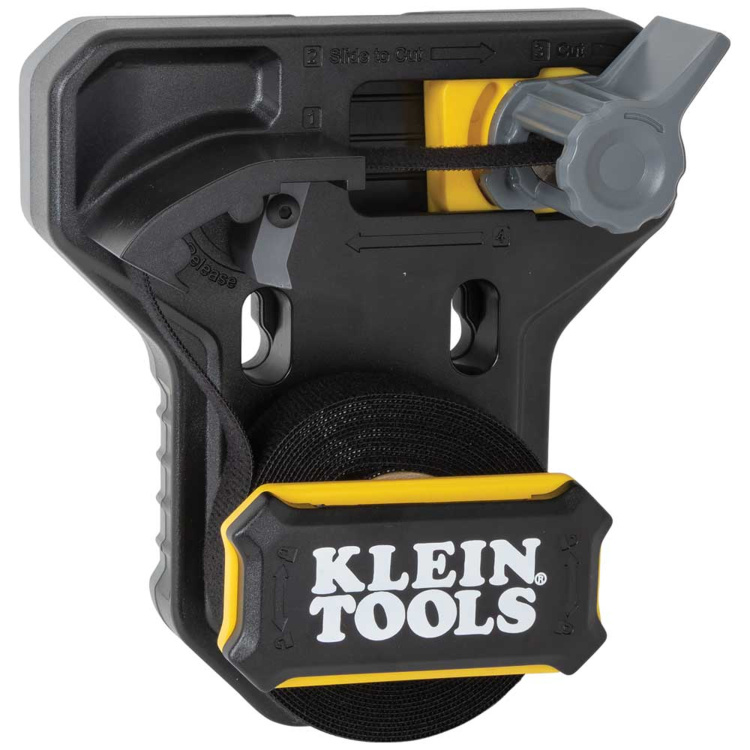 Klein Tools Hook & Loop Dispenser & Cutter with Loop Roll - Image 5