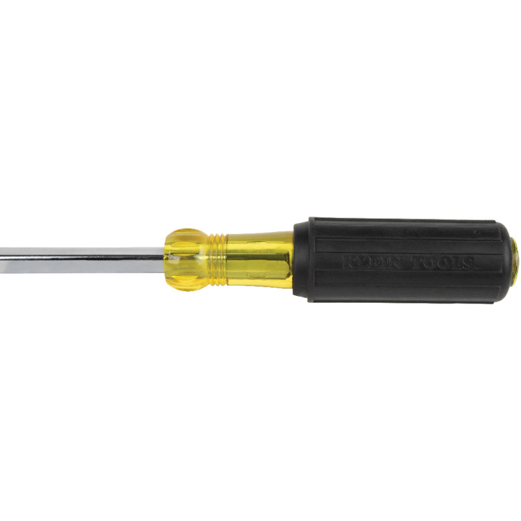 Klein Tools 5/16-Inch Keystone Screwdriver, 6-Inch Aquare Shank - Image 2
