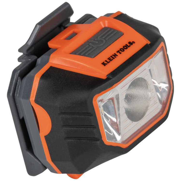 Klein Tools Hard Hat, Non-Vented, Cap Style with Headlamp | White - Image 3