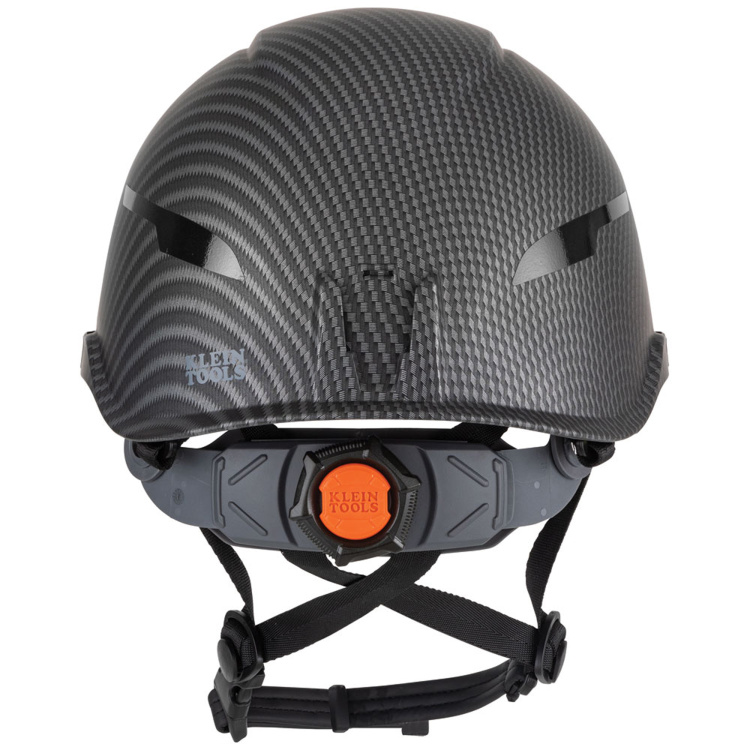 Klein Tools Safety Helmet, Premium KARBN Pattern, Non-Vented, Class E, Headlamp - Image 5