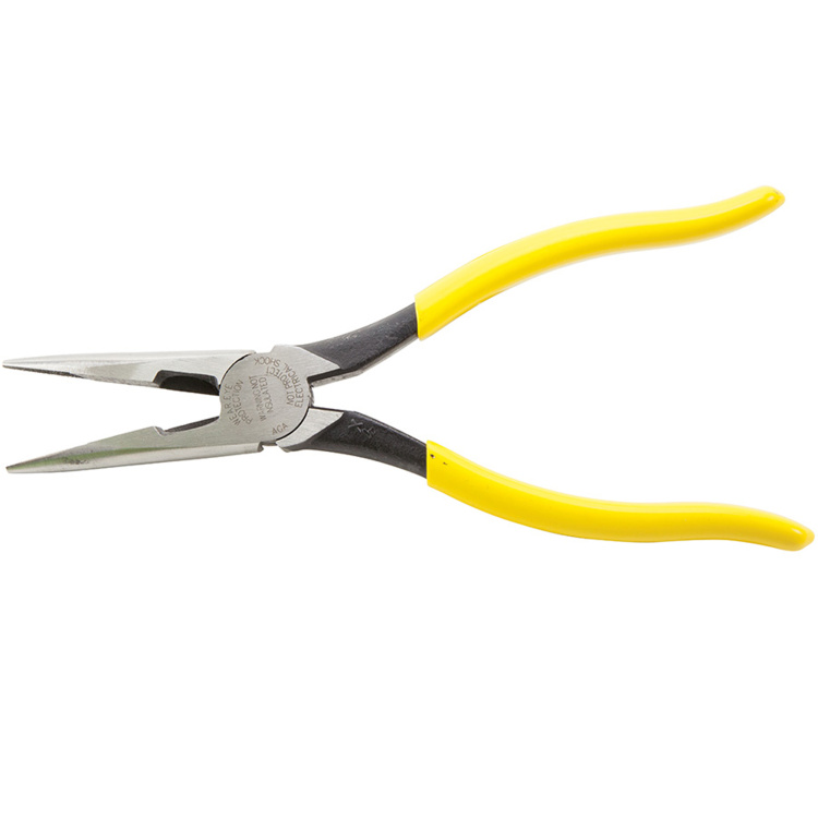 Klein Tools 8" Pliers, Needle Nose Side Cutters - Image 3