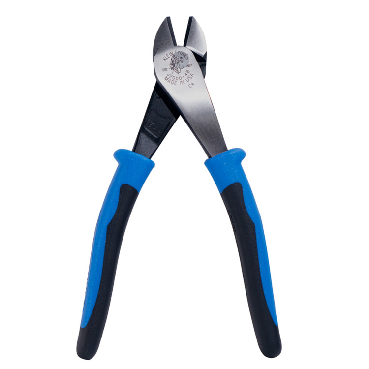 Klein Tools 8" Heavy-Duty Diagonal Cutting Pliers with Angled Head - Image 4