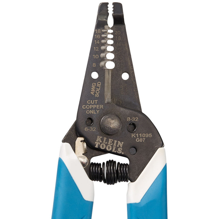 Klein Tools Wire Stripper/Cutter 8-20AWG (Replaces 11054) - Image 3