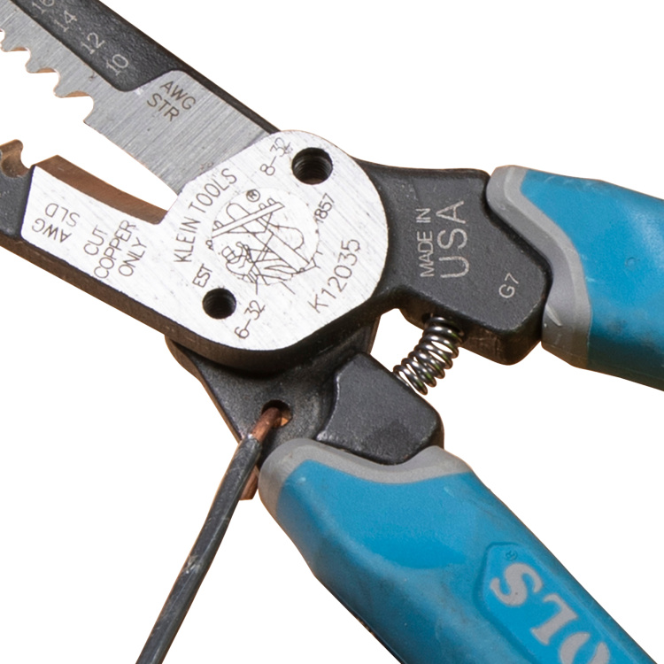 Klein Tools Heavy-Duty Wire Stripper | 8-20AWG - Image 2