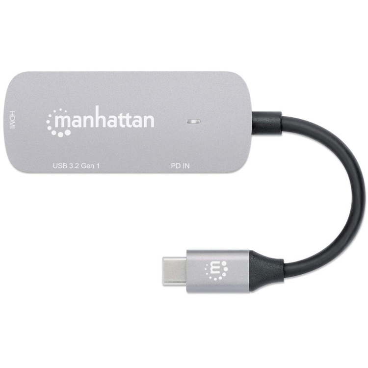 Manhattan USB-C to HDMI 3-in 1 Docking Converter with Power Delivery - Image 5