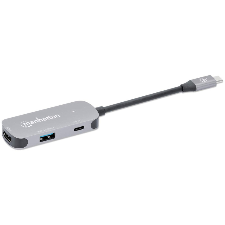 Manhattan USB-C to HDMI 3-in 1 Docking Converter with Power Delivery - Image 3